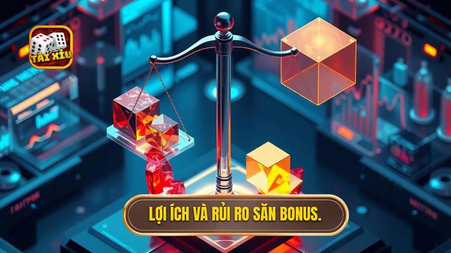 Lợi ích và rủi ro khi săn tài xỉu bonus không cần cược