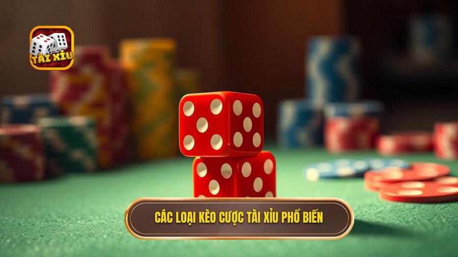 Các loại kèo cược tài xỉu phổ biến