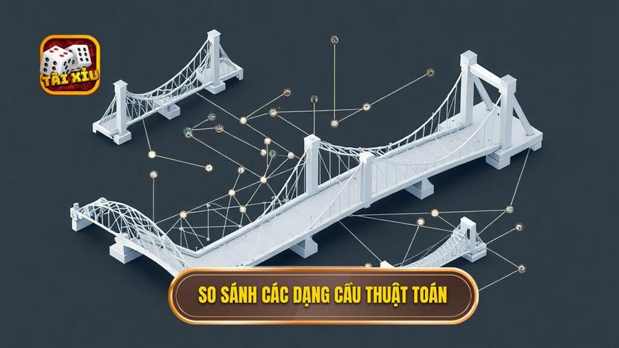 Thuật toán tài xỉu online: Giải mã quy luật và chiến thuật làm chủ cuộc chơi 3 3. So sánh các dạng cầu thuật toán